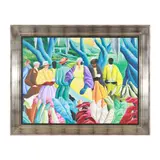 Garden Party by Ivey Hayes, Acrylic on canvas, sold Sep 2026