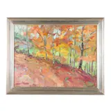 Above Laurel Creek by James P. Kerr, Oil on linen canvas, sold Sep 2026