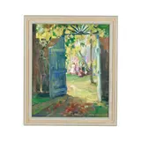 A Garden I Know by Helen Gapen Oehler, Oil on canvas, sold Sep 2026