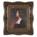 A Portrait by Willie Betty Newman, Oil on canvas, sold Sep 2026