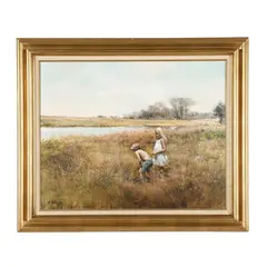 Fun Time by Adolf Sehring, Oil on canvas, sold Sep 2026