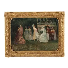 Spanish Night by Charles Conder, Oil on canvas (lined), sold Sep 2026