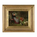 A Rest by the Way by Henry Charles Bryant, Oil on canvas, sold Sep 2026
