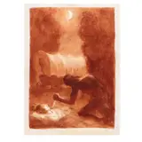 Illustration for The Prairie by James Fenimore Cooper by John Steuart Curry, Watercolor, sold Sep 2026