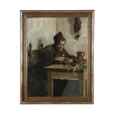 The Chimney Sweep's Lunch by Aurelio Zingoni, Oil on canvas, sold Sep 2026
