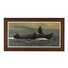 The Ride Home by Chet Reneson, Oil on board, sold Aug 2026