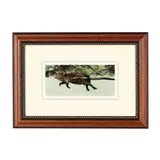 Muskrat Swimming by Carl Brenders, Mixed media on paper, sold Aug 2026