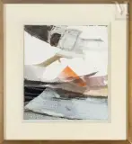 Sans titre by John-Franklin Koenig, 1973, Gouache et collage sur papier, sold Oct 2022