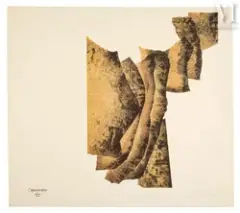Sans titre by Eduardo Chillida, Lithographie en couleur, épreuve, sold Oct 2022