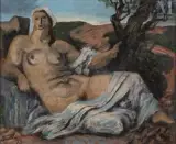 La Terre by Jean Souverbie, Huile sur toile d'origine, sold Jun 2022
