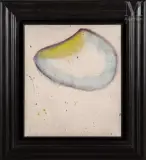 Sans titre, 1960-1961 by Sam Francis, Huile sur toile de lin portant le tampon de la, sold Jun 2022