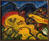 Sans titre by Bengt Lindström, huile sur toile, sold Jun 2022