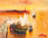 Les filets by Jean Volang, Huile sur toile, sold Jun 2022