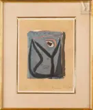 Sans titre by Bram van Velde, Lithographie en couleur, épreuve, sold Apr 2022