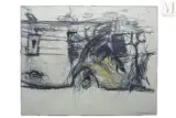 Sans titre by Michel Potage, 1989, Huile sur toile, sold Apr 2022