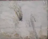 Sans titre by Michel Potage, 1989, Huile sur toile, sold Apr 2022