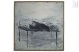 Sans titre by Michel Potage, 2002, Huile sur papier, sold Apr 2022