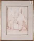 La Medina by Victor Sarfati, Aquarelle, sold Apr 2022
