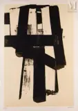 Lithographie n°31 by Pierre Soulages, 1974, Lithographie en couleurs, épreuve, sold Apr 2022