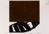 Lithographie n°43 by Pierre Soulages, 1995, Lithographie en couleurs, épreuve d'artiste, sold Apr 2022