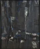 Ode a Lizzie II by John-Franklin Koenig, 1957, Huile sur toile, sold Mar 2022