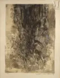 Sans titre by Zao Wou-ki, 1960, Lithographie en couleurs, épreuve, sold Mar 2022