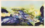 Sans titre by Zao Wou-ki, 1973, Lithographie en couleurs, épreuve, sold Mar 2022