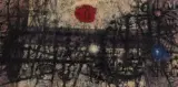 Sans titre by Key Sato, 1957, Huile sur toile, sold Mar 2022