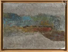 Sans titre by Albert Bitran, 1955, Huile sur toile, sold Mar 2022