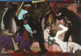 Paris, 17 Octobre 1961, 2005-2009 by Ronan Barrot, Huile sur toile, sold Mar 2022