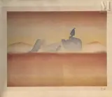 Homme de pierre allongé by Jean-Michel Folon, Lithographie, sold Feb 2022