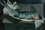 Nature morte au poisson by Jacques Chapiro, Huile sur toile, sold Feb 2022