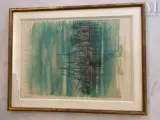 Escales by Jean Carzou, Lithographie en couleurs sur papier, sold Dec 2021