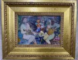Deux petits nus by Edy Legrand, Huile sur panneau, sold Dec 2021