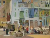 Fès by Edy Legrand, Gouache, sold Dec 2021