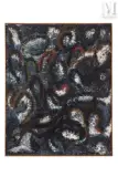 K.131, 1959-1960 by Norbert Pleief, Huile sur toile, sold Dec 2021