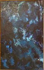 Composition by Jean Revol, 1959, Huile sur toile, sold Dec 2021