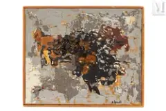 Sans titre by Alexandre Istrati, Huile sur toile, sold Dec 2021