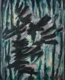 Sans titre by Robert Helman, 1961, Huile sur toile, sold Dec 2021
