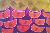 Mer violente by Jean Piaubert, 1962, Huile et sable sur toile, sold Dec 2021