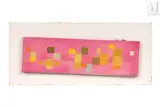 Composition by Marc Cavell, 1982, Gouache sur carton, sold Dec 2021