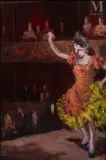 Danseuse de flamenco by Robert Pikelny, Huile sur isorel, sold Nov 2021