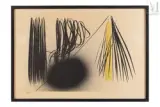 L 1970-21 by Hans Hartung, 1970, Lithographie en couleurs, épreuve, sold Jun 2021