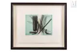 G 9 by Hans Hartung, 1953, Eau-forte et aquatinte, épreuve, sold Jun 2021