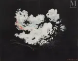 Composition LTG 066 by Léon Arthur Tutundjian, 1926, Gouache et encre sur papier noir, sold Jun 2021