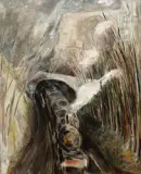 Le passage du train by Wladyslaw Alojsy Jahl, Huile sur toile, sold May 2021