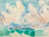 Étude de ciel by Jan-Waclaw Zawadowski dit Zawado, Aquarelle sur papier, sold May 2021