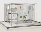 Gazebo by Andrea Branzi, 2008, Bois, métal et verre, sold Oct 2016