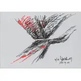 Sans titre by Claude Parent, 2007, Feutre et encre, sold Oct 2016