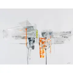 Rue Saint Dominique by Aldric Beckmann, 2012, Technique mixte acrylique et crayon sur papier, sold Oct 2016